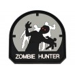 Шеврон EmersonGear PVC Zombie Hunter Patch-4 (Grey/Black) - фото № 1