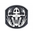 Шеврон EmersonGear Frog Skeleton PVC Patch-1 (White/Black) - фото № 4