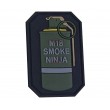 Шеврон EmersonGear M18 Smoke Ninja PVC Patch-4 - фото № 1