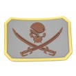 Шеврон EmersonGear PirateSkull PVC (сабли) Patch-1 - фото № 1