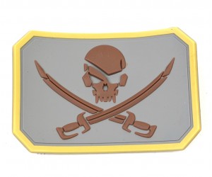 Шеврон EmersonGear PirateSkull PVC (сабли) Patch-1