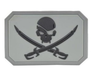 Шеврон EmersonGear PirateSkull PVC (сабли) Patch-2