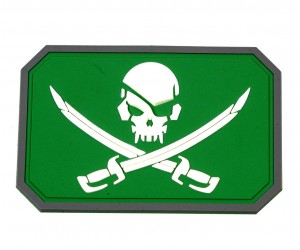 Шеврон EmersonGear PirateSkull PVC (сабли) Patch-3