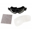 Очки-маска EmersonGear Tactical Anti-fog goggles w/fan (Black) - фото № 5