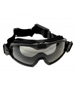 Очки-маска EmersonGear Tactical Anti-fog goggles w/fan (Black)