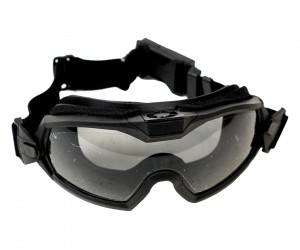 Очки-маска EmersonGear Tactical Anti-fog goggles w/fan (Black)