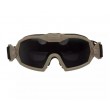 Очки-маска EmersonGear Tactical Anti-fog goggles w/fan (Desert) - фото № 12