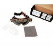Очки-маска EmersonGear Tactical Anti-fog goggles w/fan (Desert) - фото № 6