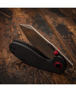 Нож складной CJRB Cutlery Maileah 6 см, сталь AR-RPM9, рукоять G10 Black