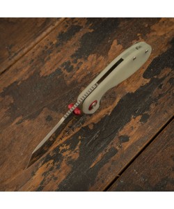 Нож складной CJRB Cutlery Maileah 6 см, сталь AR-RPM9, рукоять G10 Natural