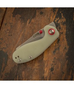 Нож складной CJRB Cutlery Maileah 6 см, сталь AR-RPM9, рукоять G10 Natural