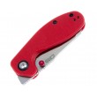 Нож складной CJRB Cutlery Maileah 6 см, сталь AR-RPM9, рукоять G10 Red - фото № 3