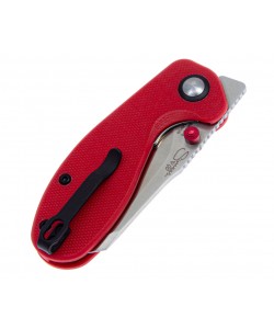 Нож складной CJRB Cutlery Maileah 6 см, сталь AR-RPM9, рукоять G10 Red