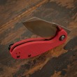 Нож складной CJRB Cutlery Maileah 6 см, сталь AR-RPM9, рукоять G10 Red - фото № 8