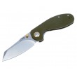 Нож складной CJRB Cutlery Maileah Large 7,6 см, сталь AR-RPM9, рукоять G10 Green - фото № 1