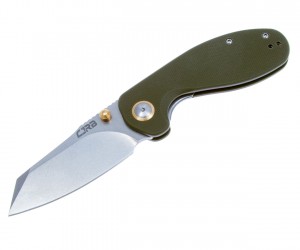 Нож складной CJRB Cutlery Maileah Large 7,6 см, сталь AR-RPM9, рукоять G10 Green
