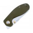 Нож складной CJRB Cutlery Maileah Large 7,6 см, сталь AR-RPM9, рукоять G10 Green - фото № 4