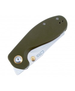 Нож складной CJRB Cutlery Maileah Large 7,6 см, сталь AR-RPM9, рукоять G10 Green