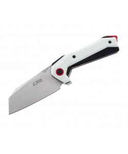 Нож складной CJRB Cutlery Tigris 8,9 см, сталь AR-RPM9, рукоять G10 White
