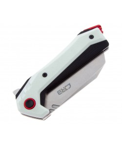Нож складной CJRB Cutlery Tigris 8,9 см, сталь AR-RPM9, рукоять G10 White