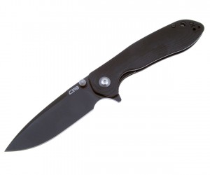 Нож складной CJRB Cutlery Scoria 8,8 см, сталь AR-RPM9, рукоять G10 Black