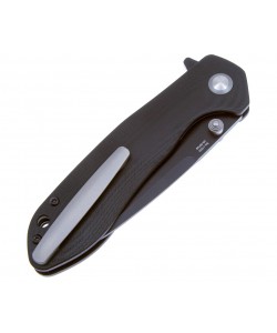 Нож складной CJRB Cutlery Scoria 8,8 см, сталь AR-RPM9, рукоять G10 Black