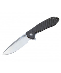 Нож складной CJRB Cutlery Scoria 8,8 см, сталь D2, рукоять Carbon Black