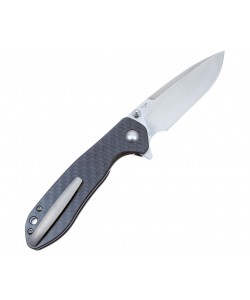 Нож складной CJRB Cutlery Scoria 8,8 см, сталь D2, рукоять Carbon Black