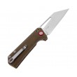 Нож складной CJRB Cutlery Ruffian 7,9 см, сталь AR-RPM9, рукоять Micarta Olive - фото № 2