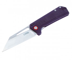 Нож складной CJRB Cutlery Ruffian 7,9 см, сталь AR-RPM9, рукоять G10 Violet