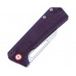Нож складной CJRB Cutlery Ruffian 7,9 см, сталь AR-RPM9, рукоять G10 Violet - фото № 3