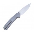 Нож складной CJRB Cutlery Pyrite 7,9 см, сталь S35VN, рукоять Titanium/Micarta - фото № 2