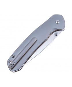 Нож складной CJRB Cutlery Pyrite 7,9 см, сталь S35VN, рукоять Titanium/Micarta