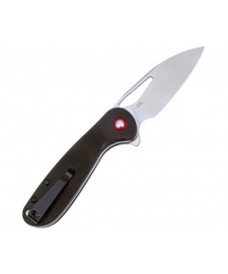 Нож складной CJRB Cutlery Lago 8,7 см, сталь AR-RPM9, рукоять G10 Black