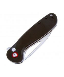 Нож складной CJRB Cutlery Lago 8,7 см, сталь AR-RPM9, рукоять G10 Black