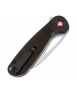 Нож складной CJRB Cutlery Lago 8,7 см, сталь AR-RPM9, рукоять G10 Black