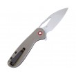 Нож складной CJRB Cutlery Lago 8,7 см, сталь AR-RPM9, рукоять G10 Desert - фото № 4