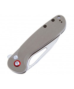 Нож складной CJRB Cutlery Lago 8,7 см, сталь AR-RPM9, рукоять G10 Desert