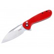 Нож складной CJRB Cutlery Lago 8,7 см, сталь AR-RPM9, рукоять G10 Red - фото № 1