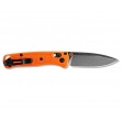 Нож складной Benchmade Mini Bugout 7,1 см, сталь S30V, рукоять Grivory Orange - фото № 2