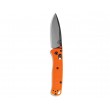 Нож складной Benchmade Mini Bugout 7,1 см, сталь S30V, рукоять Grivory Orange - фото № 4