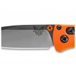 Нож складной Benchmade Mini Bugout 7,1 см, сталь S30V, рукоять Grivory Orange - фото № 5