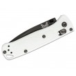 Нож складной Benchmade Mini Bugout 7,1 см, сталь S30V, рукоять Grivory White - фото № 2