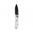 Нож складной Benchmade Mini Bugout 7,1 см, сталь S30V, рукоять Grivory White - фото № 6