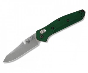 Нож складной Benchmade 945 Osborne Mini 7,2см сталь CPM S30V, рукоять алюминий Green