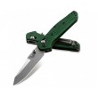 Нож складной Benchmade 945 Osborne Mini 7,2см сталь CPM S30V, рукоять алюминий Green - фото № 2