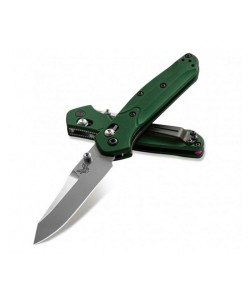 Нож складной Benchmade 945 Osborne Mini 7,2см сталь CPM S30V, рукоять алюминий Green