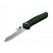 Нож складной Benchmade 945 Osborne Mini 7,2см сталь CPM S30V, рукоять алюминий Green - фото № 4
