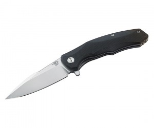 Нож складной Bestech Warwolf 8,9 см, сталь D2, рукоять G10 Black 