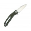 Нож складной Bestech Warwolf 8,9 см, сталь D2, рукоять G10 Green - фото № 2